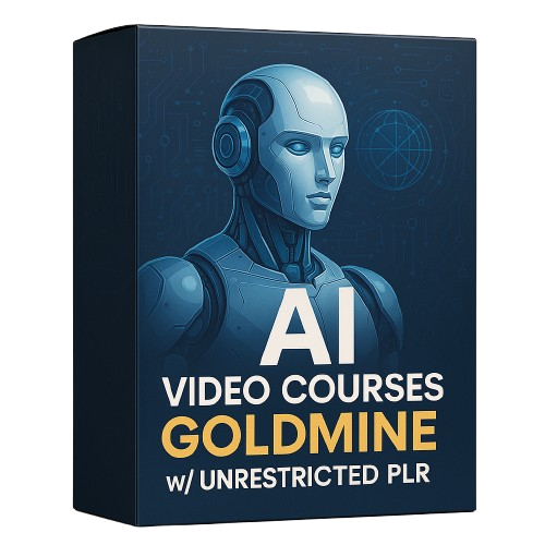AI Video Courses Goldmine Unrestricted PLR