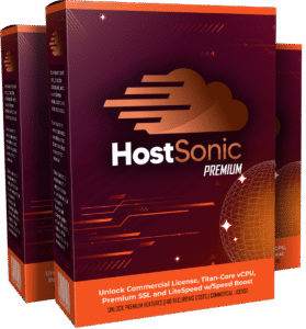 HostSonic 2.0 – Unlimited Website Hosting for One-Time Fee