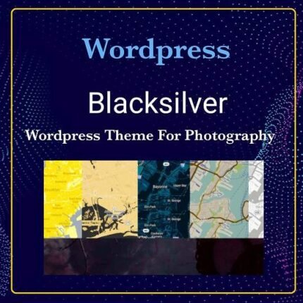 Blacksilver - Photography Theme for WordPress - Gpl theme