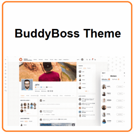 BuddyBoss Theme + BuddyBoss Platform Pro + App - Gpl theme