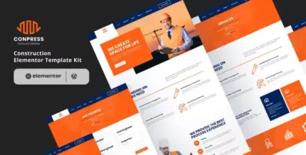 Builderon – Construction Elementor Template Kit - GPLRock.Com