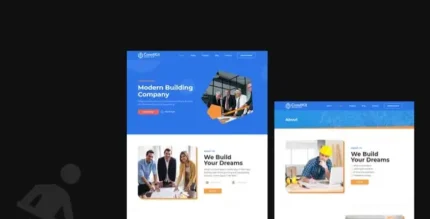 Constkit – Construction and Industrial Elementor Template - GPLRock.Com