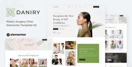 Daniry – Plastic Surgery Clinic Elementor Template Kit - GPLRock.Com