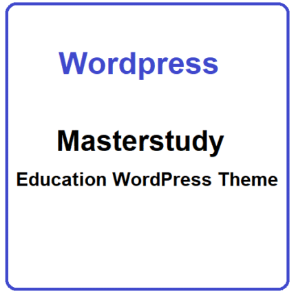 Education WordPress Theme - Masterstudy - Gpl theme