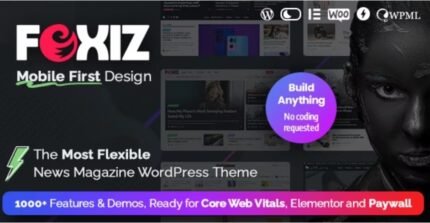Foxiz WordPress Newspaper News and Magazine - Gpl theme