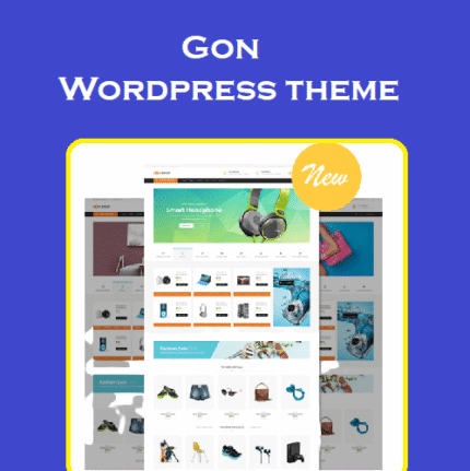 Gon - Responsive Multi-Purpose WordPress Theme - Gpl theme