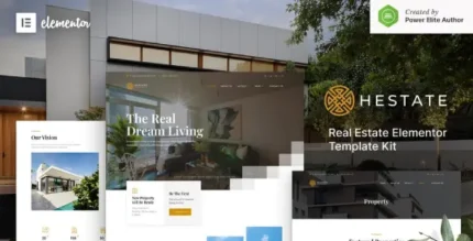 Hestate – Real Estate Elementor Template Kit - GPLRock.Com