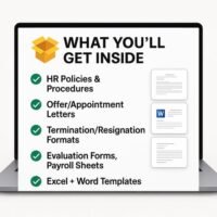 ResoCraft HR Management Bundle | HR Documents, Payroll, Offer Letters, Templates | Instant Download for Startups & HR Professionals - Image 3