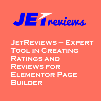 JetReviews For Elementor - Gpl theme
