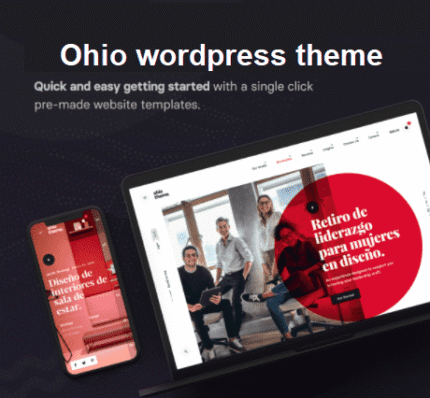 Ohio - Creative Portfolio & Agency WordPress Theme - Gpl theme