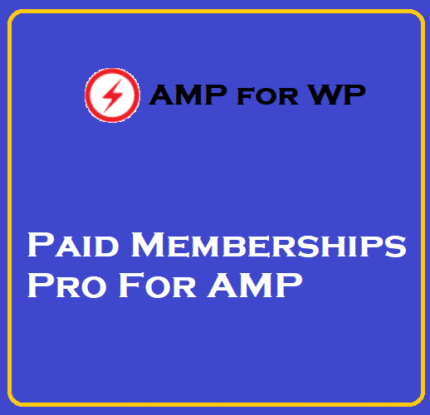 Paid Memberships Pro For AMP - Gpl theme