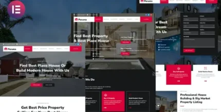Peruma – Real Estate & Property Listing Elementor Template Kit - GPLRock.Com