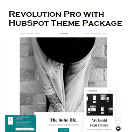 Revolution Pro with HubSpot Theme - Gpl theme