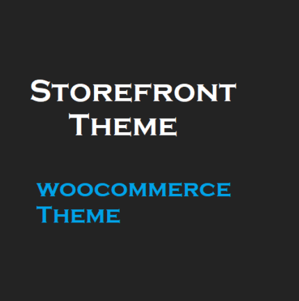 Storefront Theme - Gpl theme