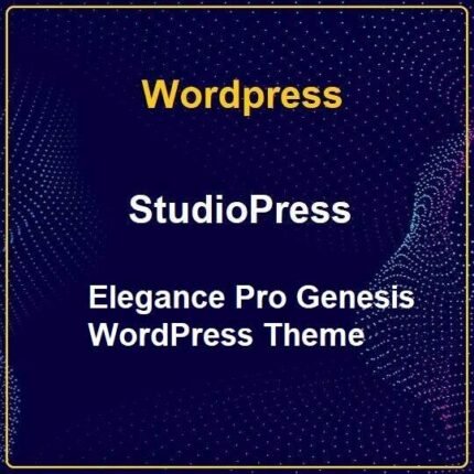 StudioPress Elegance Pro Genesis WordPress Theme - Gpl theme