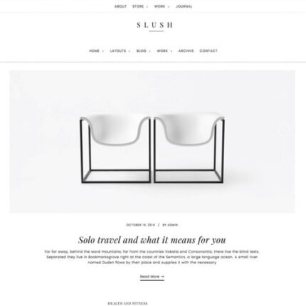 StudioPress Slush Pro Genesis WordPress Theme - Gpl theme