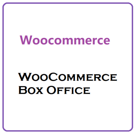 WooCommerce Box Office - Gpl theme