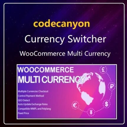 WooCommerce Multi Currency - Currency Switcher - Gpl theme
