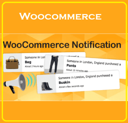 WooCommerce Notification - Gpl theme