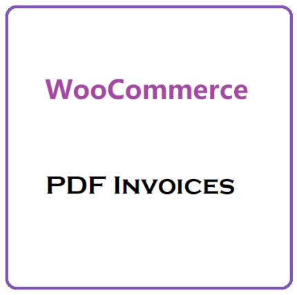 WooCommerce PDF Invoices - Gpl theme