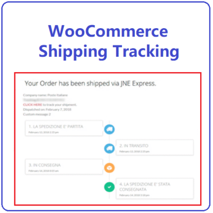 WooCommerce Shipping Tracking - Gpl theme