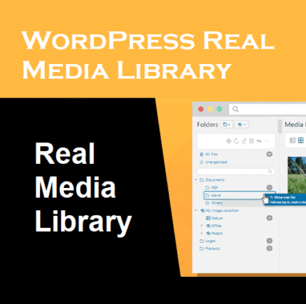 WordPress Real Media Library - Gpl theme