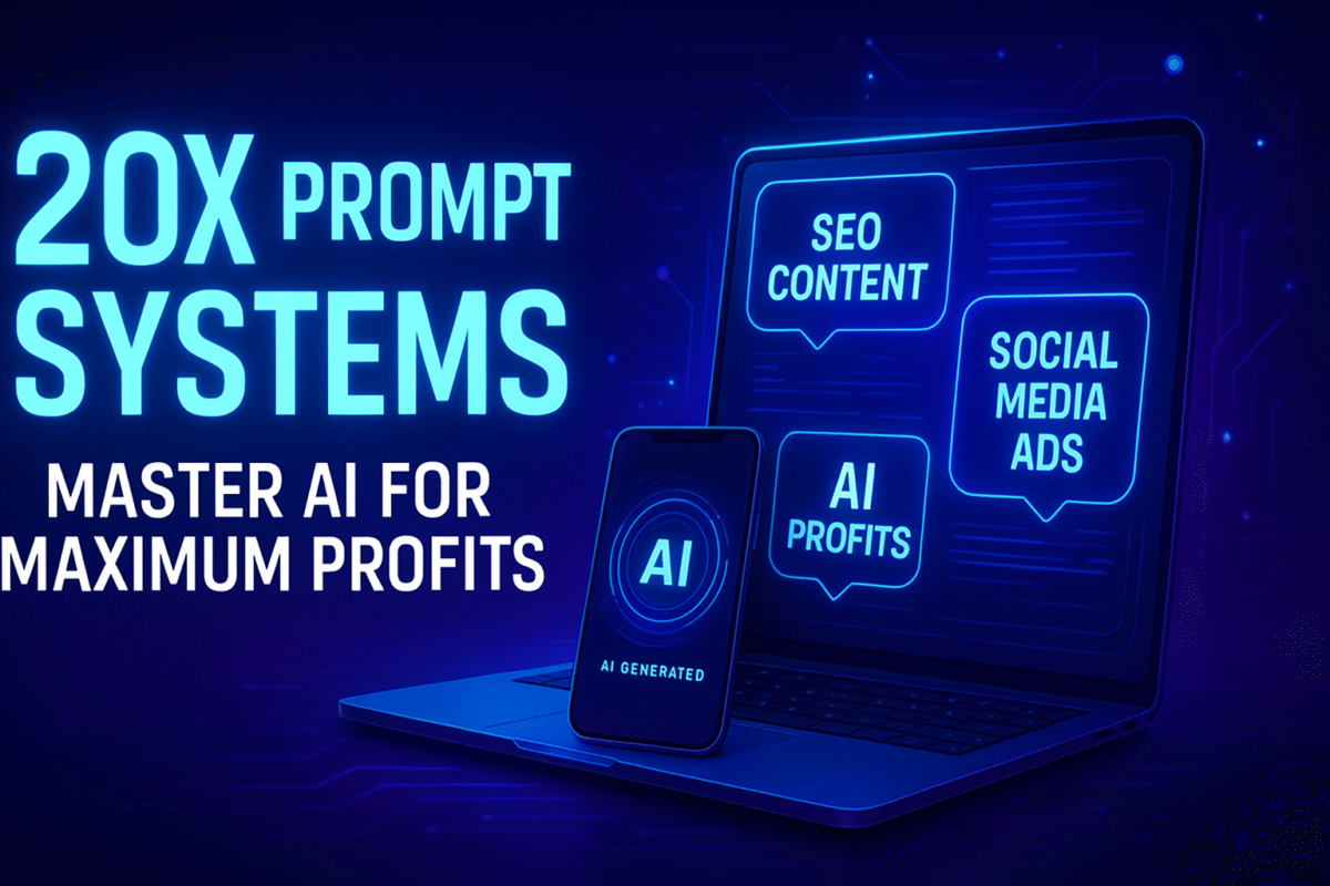 20X Prompt Systems – Master AI for Maximum Profits