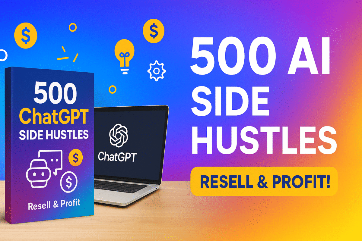 500 ChatGPT Side Hustles