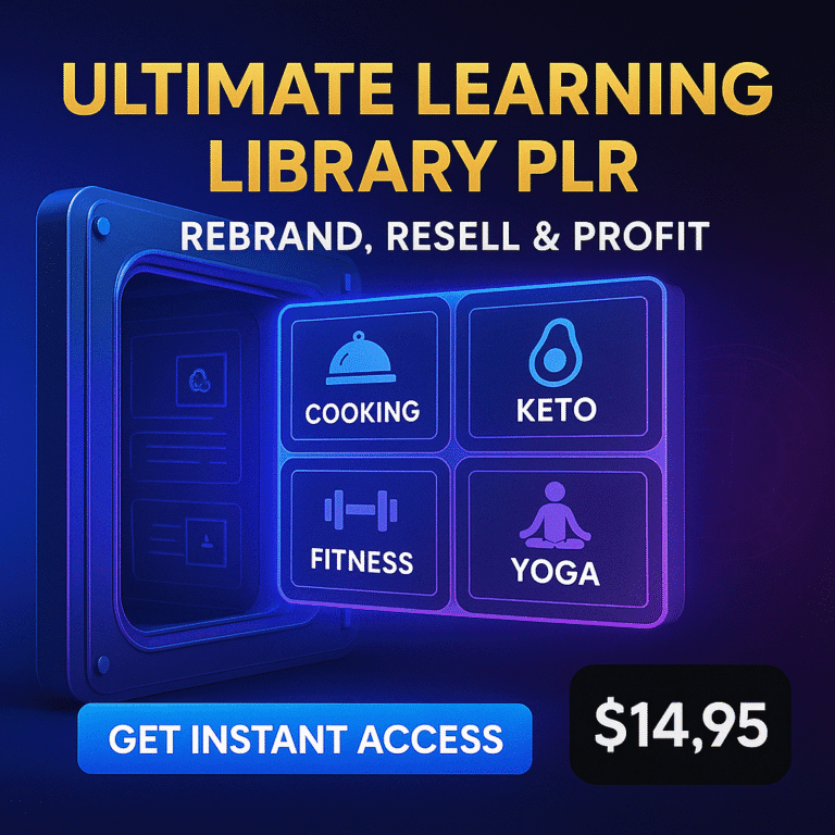 Ultimate Learning Library PLR Review – Profit Fast