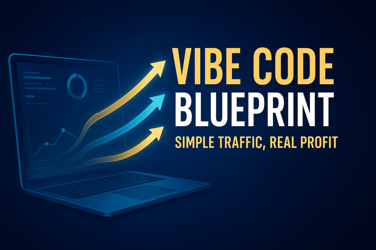 Vibe Code Blueprint delivers simple traffic & real profit fast. Build assets in seconds, drive traffic, and monetize instantly. Act now!