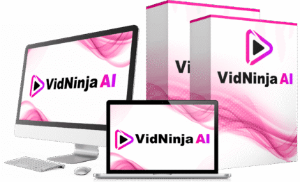 VidNinja AI app creating studio-quality videos from any URL, blog, or keyword in 60 seconds with AI voiceovers, subtitles, and 100+ languages.