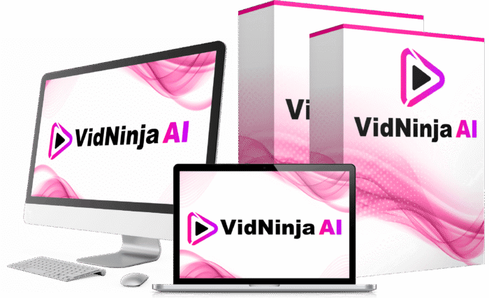 VidNinja AI app creating studio-quality videos from any URL, blog, or keyword in 60 seconds with AI voiceovers, subtitles, and 100+ languages.