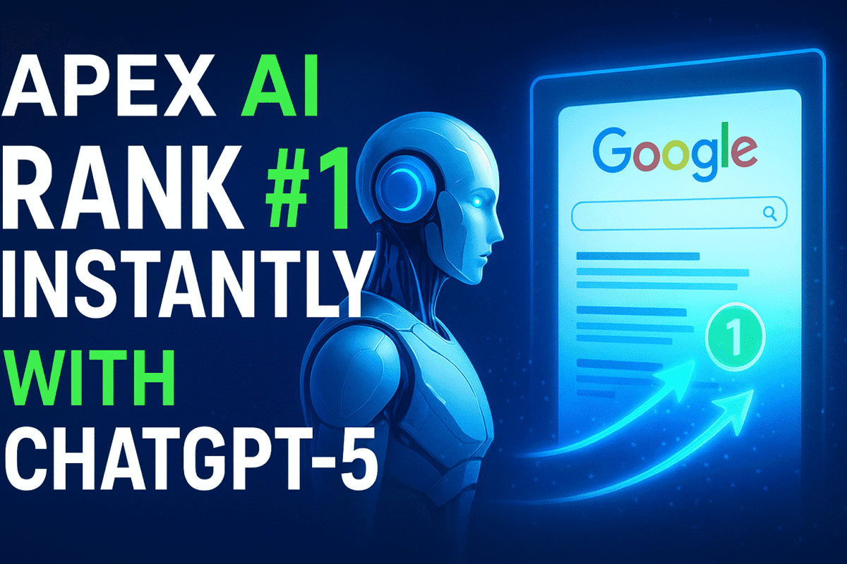 APEX AI ChatGPT-5 traffic software is the breakthrough tool designed to solve one of the biggest challenges online—getting consistent, high-quality free traffic. In a digital world where traditional SEO takes months and paid ads drain budgets, this AI-driven solution has emerged as a true game-changer.