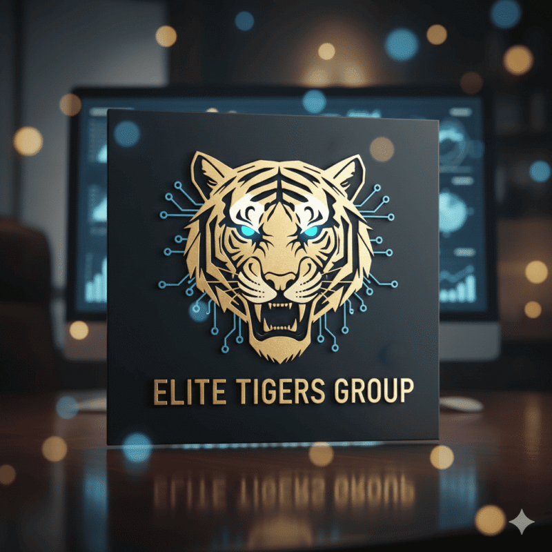 Official Elite Tigers Group branding for the Dawud Islam products review.